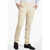 CORNELIANI Id Cotton And Linen Regular Waist Chinos Pants Beige