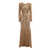 Elisabetta Franchi LONG DRESS Gold