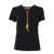 Elisabetta Franchi SHORT SLEEVE SWEATER Black  