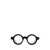 KUBORAUM Kuboraum Eyeglasses BLACK SHINE + TRANSPARENT GREY