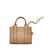 Marc Jacobs Marc Jacobs The Nano Tote Bag Charm BROWN