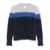 Emporio Armani Emporio Armani Wool Blend Sweater BLUE