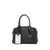 EA7 Ea7 Emporio Armani Recycled Leather Small Tote Bag Black