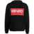 Kenzo Kenzo Logo Cotton Hoodie Black