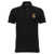 Dolce & Gabbana Dolce & Gabbana Embroidery Piquet Polo Black