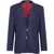 Brunello Cucinelli Brunello Cucinelli Prince Of Wales Deconstructed Jacket BLUE