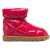 Flufie Quilted down boots Red