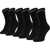 SKECHERS 3PPK Mesh Ventilation Socks Black