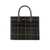 Barbour BARBOUR BATTHILL CLASSIC TARTAN SHOPPING BAG Brown