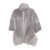 Diego M SHEEPSKIN CAPE Silver