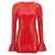 ROTATE Birger Christensen Rotate Birger Christensen 'Sequins Ls Mini' Dress RED