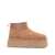 UGG UGG Woman Classic Mini Dipper Puffer Boots Shoes BROWN