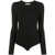 Maison Margiela Maison Margiela Round-Neck Long-Sleeve Bodysuit Black