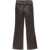 FRAME Frame Flared Crop Trousers BROWN