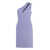 GENNY Genny One Shoulder Dress Purple