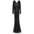 Self-Portrait Self-Portrait Evening Dress With Rhinestones Black