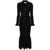 Self-Portrait Self-Portrait Long Dress With Ruffles Black