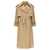 Jil Sander Jil Sander Oversize Double-Breasted Trench Coat Beige