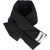 Jil Sander Jil Sander Padded Scarf Black