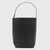 THE ROW The Row Black Leather Large Park Totes Black