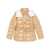 Liu Jo Liu Jo Short Beige Shiny Puffer Jacket With A Belt Beige