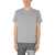 Thom Browne Cotton Piqué T-Shirt GREY