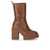 PALOMA BARCELO’ PALOMA BARCELÓ MELISSA LIGHT BROWN HEELED BOOT Brown