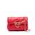 Pinko Pinko Love Puff Mini Cl Sheep Nappa ROSSO-ANTIQUE GOLD