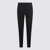 Versace Versace Black Virgin Wool Leggings Pants Black