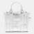 Marc Jacobs Marc Jacobs Silver Leather The Mini Tote METALLIC SILVER