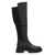 Michael Kors Michael Kors Asher Leather Boots Black