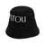 Patou Patou Bucket Hat With Print Black