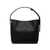 Valentino Garavani Valentino Garavani Vlogo Side Leather Bucket Bag Black