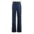 Gucci Gucci Wide-Leg Denim Cotton Jeans BLUE