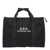 A.P.C. Black Gym Bag With Contrasting Logo Print In Cotton Man Black