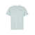 COPERNI Light Blue Crewneck T-Shirt With Print On The Front In Cotton Man BLUE