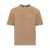 DRÔLE DE MONSIEUR Drôle De Monsieur T-Shirt With Logo BROWN