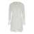 Dolce & Gabbana White Minidress In Chantilly Lace Woman WHITE