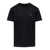 Dolce & Gabbana Black T-Shirt With Logo Tag Detail On The Front In Cotton Man Black