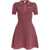 Ganni Ganni Dress With Logo PINK