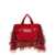 UNDERCOVER Undercover Fringed Handbag RED