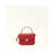 Furla Furla Leather And Suede Handbag RED