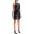 COURRÈGES "Mini Vinyl Dress With Buckles" BLACK