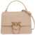 Pinko Love One Top Handle Classic Light Bag BEIGE-GRIGIO FUMO-ANTIQUE GOLD