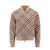 Burberry Wool blend jacket with Check print Beige