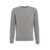 Kangra Sleeve patched knit pullover Grey