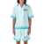 AMIRI Resort Club bowling shirt Blue