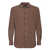 DELL'OGLIO DELL'OGLIO Brown Shirts N/A