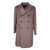 Tagliatore TAGLIATORE Beige Coats N/A