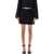 Ganni Mini skirt jacquard Black